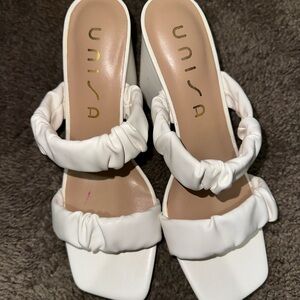 Unisa White Women's Shoes